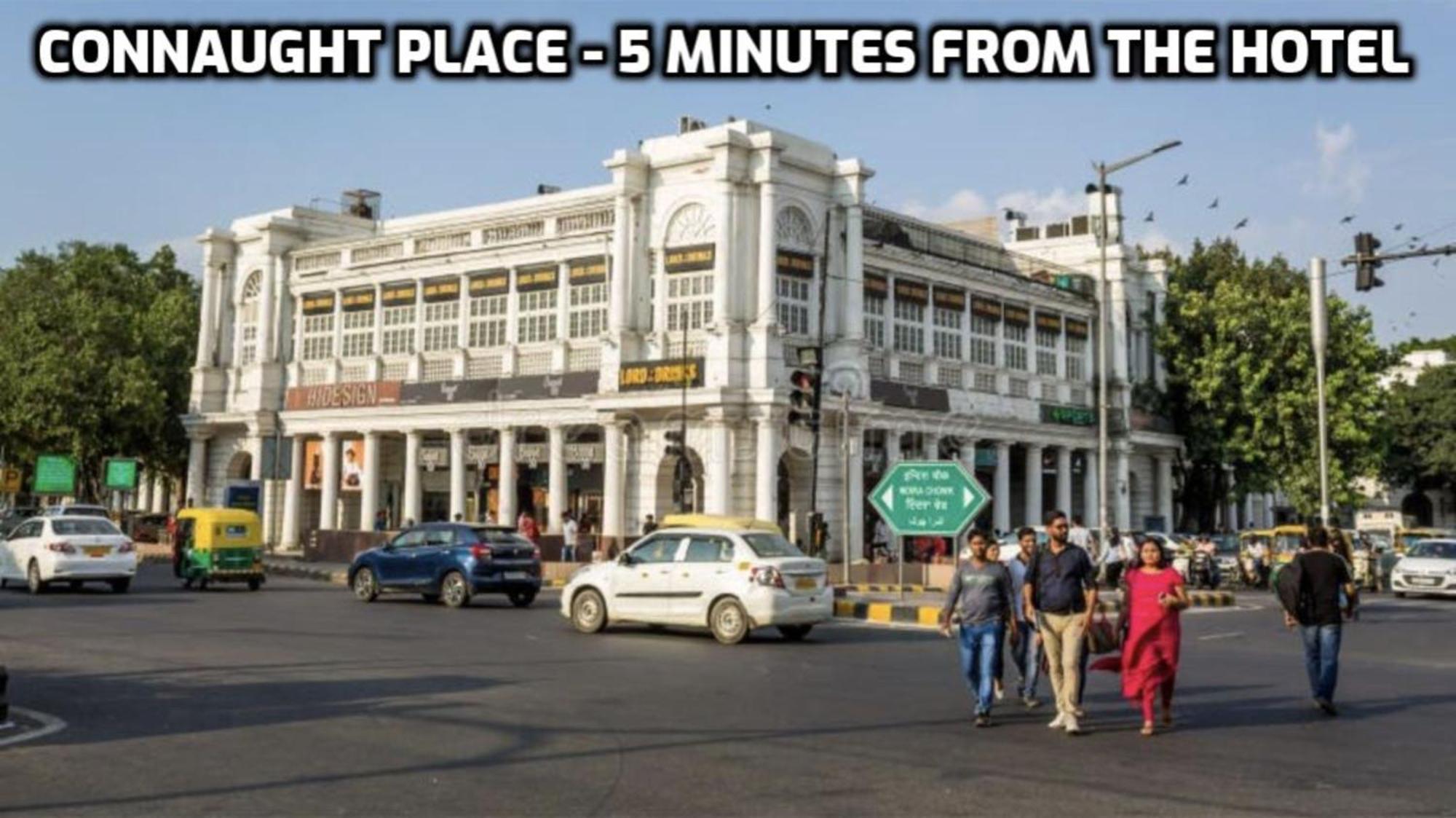 Hotel Glitz - Walk In From New Delhi Railway Station Extérieur photo
